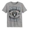 Las Vegas Raiders Outerstuff Preschool Of Days Past T-Shirt - - Front View