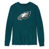 Philadelphia Eagles Outerstuff Preschool Primary Logo Long Sleeve T-Shirt - - Front View