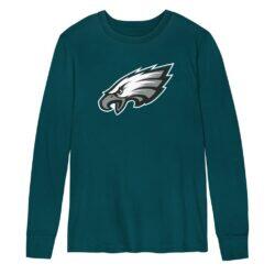 Philadelphia Eagles Outerstuff Preschool Primary Logo Long Sleeve T-Shirt - - Front View