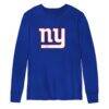 New York Giants Outerstuff Preschool Primary Logo Long Sleeve T-Shirt - - Front View