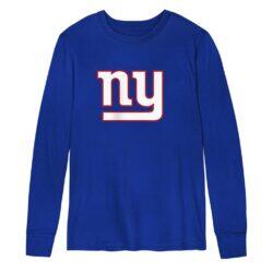 New York Giants Outerstuff Preschool Primary Logo Long Sleeve T-Shirt - - Front View