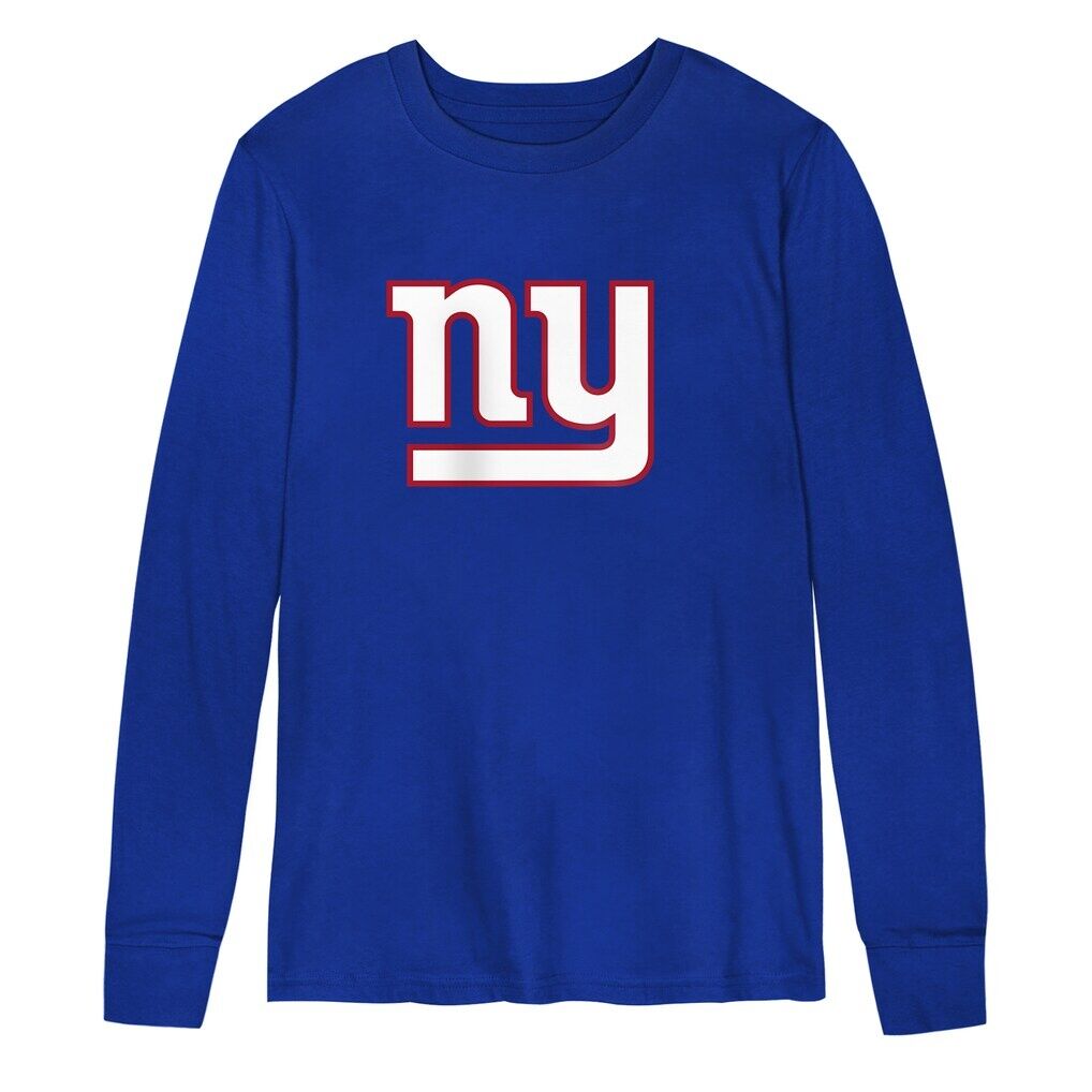 New York Giants Outerstuff Preschool Primary Logo Long Sleeve T-Shirt - Royal