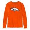 Denver Broncos Outerstuff Preschool Primary Logo Long Sleeve T-Shirt - Orange - Front View