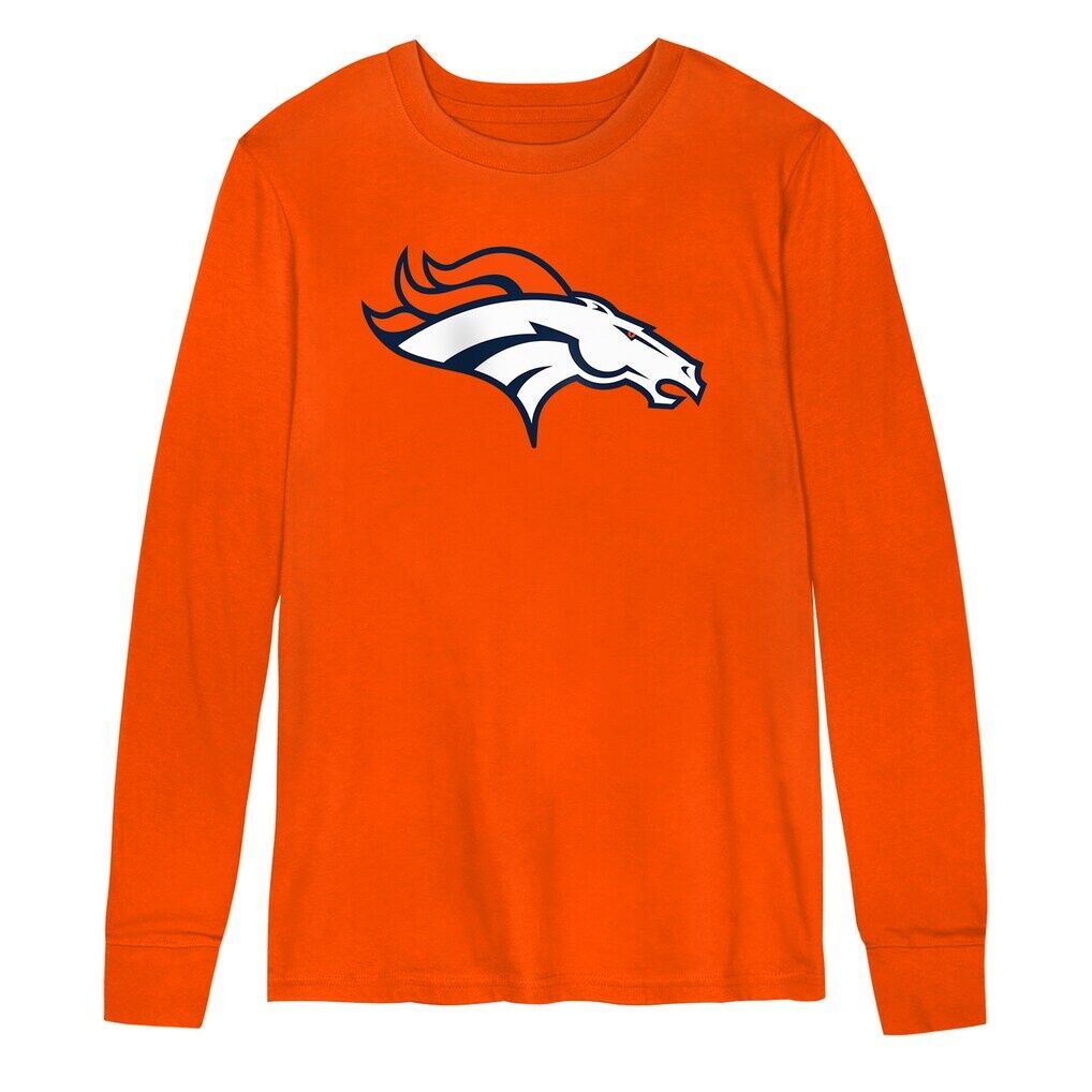 Denver Broncos Outerstuff Preschool Primary Logo Long Sleeve T-Shirt