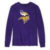 Minnesota Vikings Outerstuff Preschool Primary Logo Long Sleeve T-Shirt - Purple - Front View