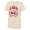 San Francisco 49ers Outerstuff Girls Youth Undefeated T-Shirt - - Front View