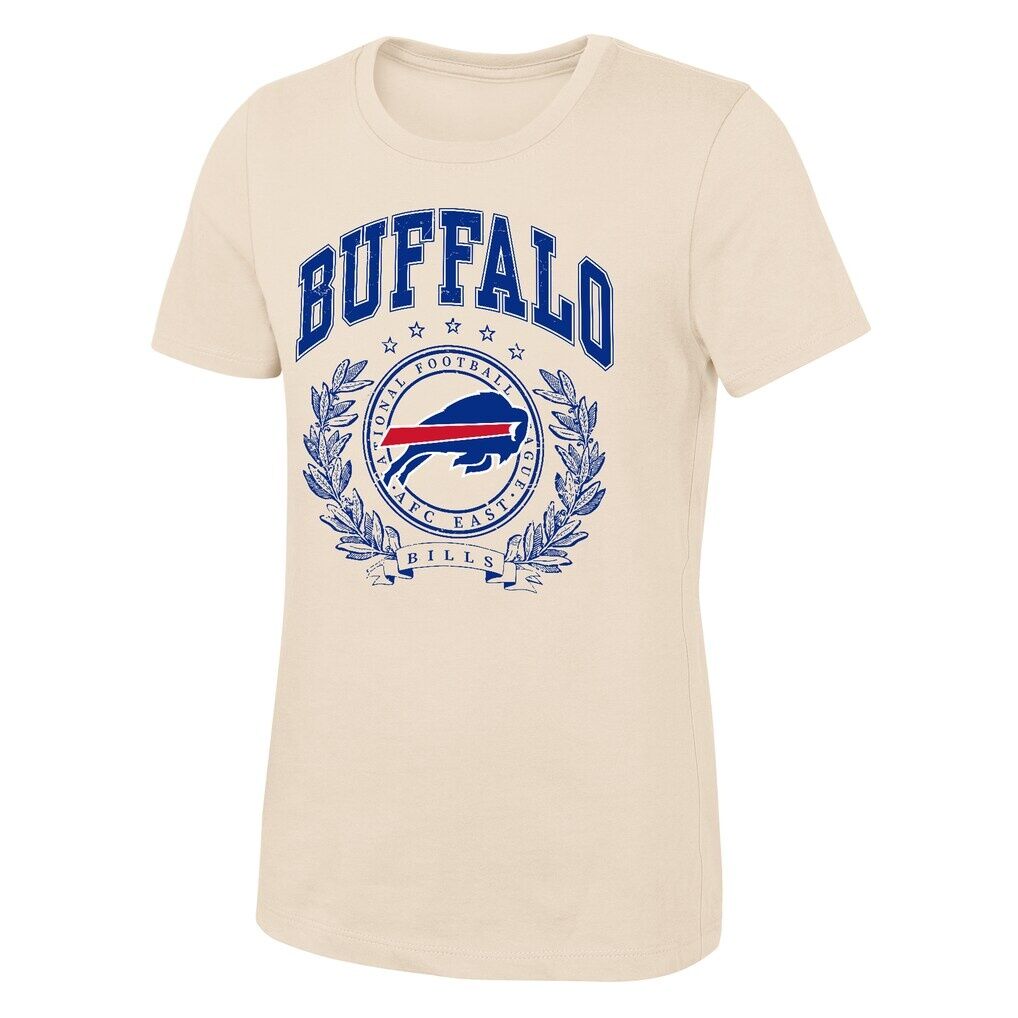 Buffalo Bills Outerstuff Girls Youth Undefeated T-Shirt - Natural