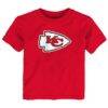Kansas City Chiefs Outerstuff Infant Primary Logo T-Shirt - Red - Front View