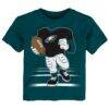 Philadelphia Eagles Outerstuff Toddler Game Fit T-Shirt - - Front View