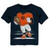 Chicago Bears Outerstuff Toddler Game Fit T-Shirt - Navy - Front View