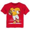 Kansas City Chiefs Outerstuff Toddler Game Fit T-Shirt - Red - Front View