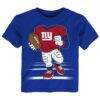 New York Giants Outerstuff Toddler Game Fit T-Shirt - - Front View