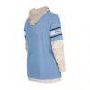 Tennessee Titans New Era Twofer Layered Long Sleeve Hoodie T-Shirt - - Alt1