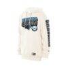 Carolina Panthers New Era Dune Dust Hoodie - Cream - Detail View
