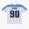 Jevon Kearse Tennessee Titans Mitchell & Ness Retired Legacy Replica Player Jersey - White - Side View