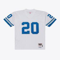 Barry Sanders Detroit Lions Mitchell & Ness 1989 Legacy Replica Player Jersey - White - Front View