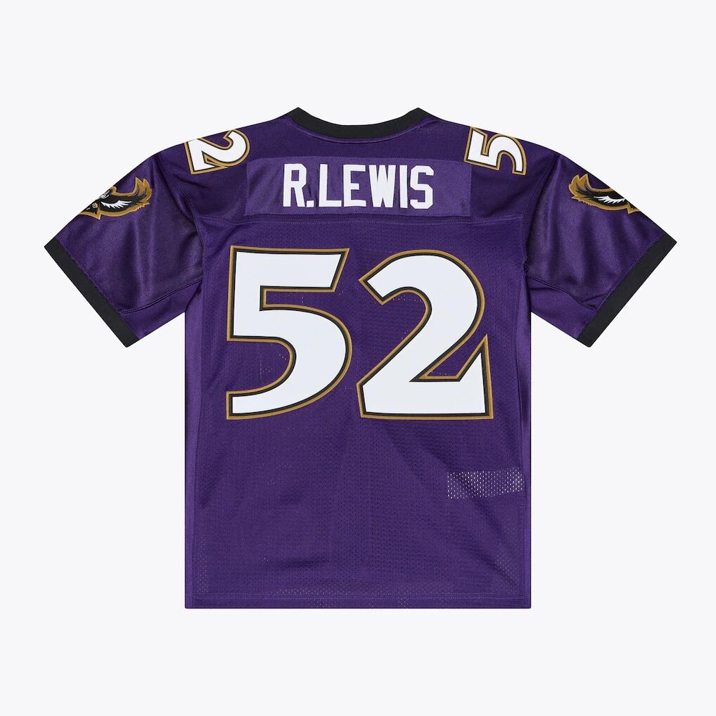 Ray Lewis Baltimore Ravens Mitchell & Ness 1996 Authentic Throwback Jersey