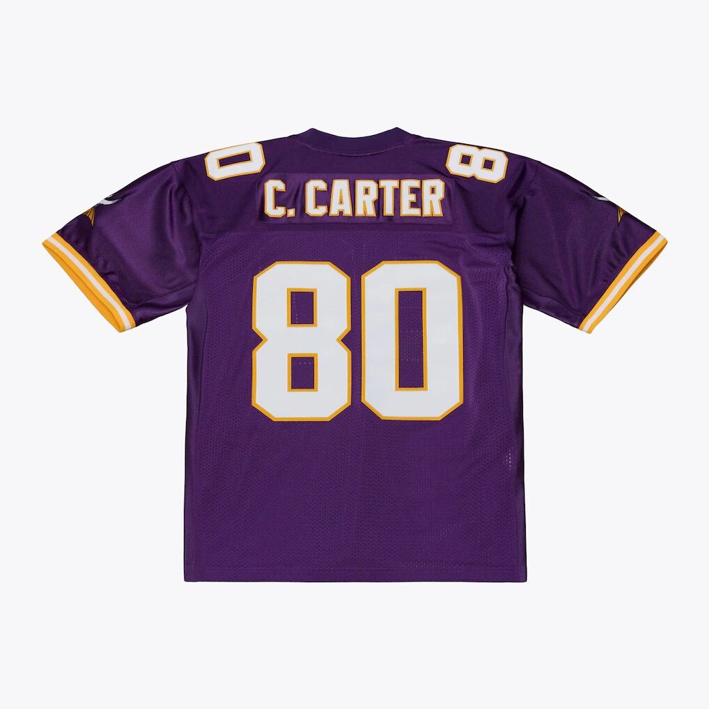 Cris Carter Minnesota Vikings Mitchell & Ness 2001 Authentic Throwback Jersey