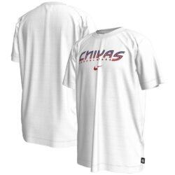 Chivas Nike Youth Wordmark T-Shirt - White - Front View