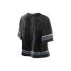 Las Vegas Raiders New Era Women's Lifestyle Mineral Wash Boxy Cropped T-Shirt - Black - Alt1