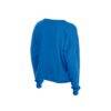 Los Angeles Chargers New Era Women's Cropped Oversized Long Sleeve T-Shirt - Blue - Alt1