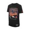 Denver Broncos New Era Combine Authentic T-Shirt - Black - Detail View