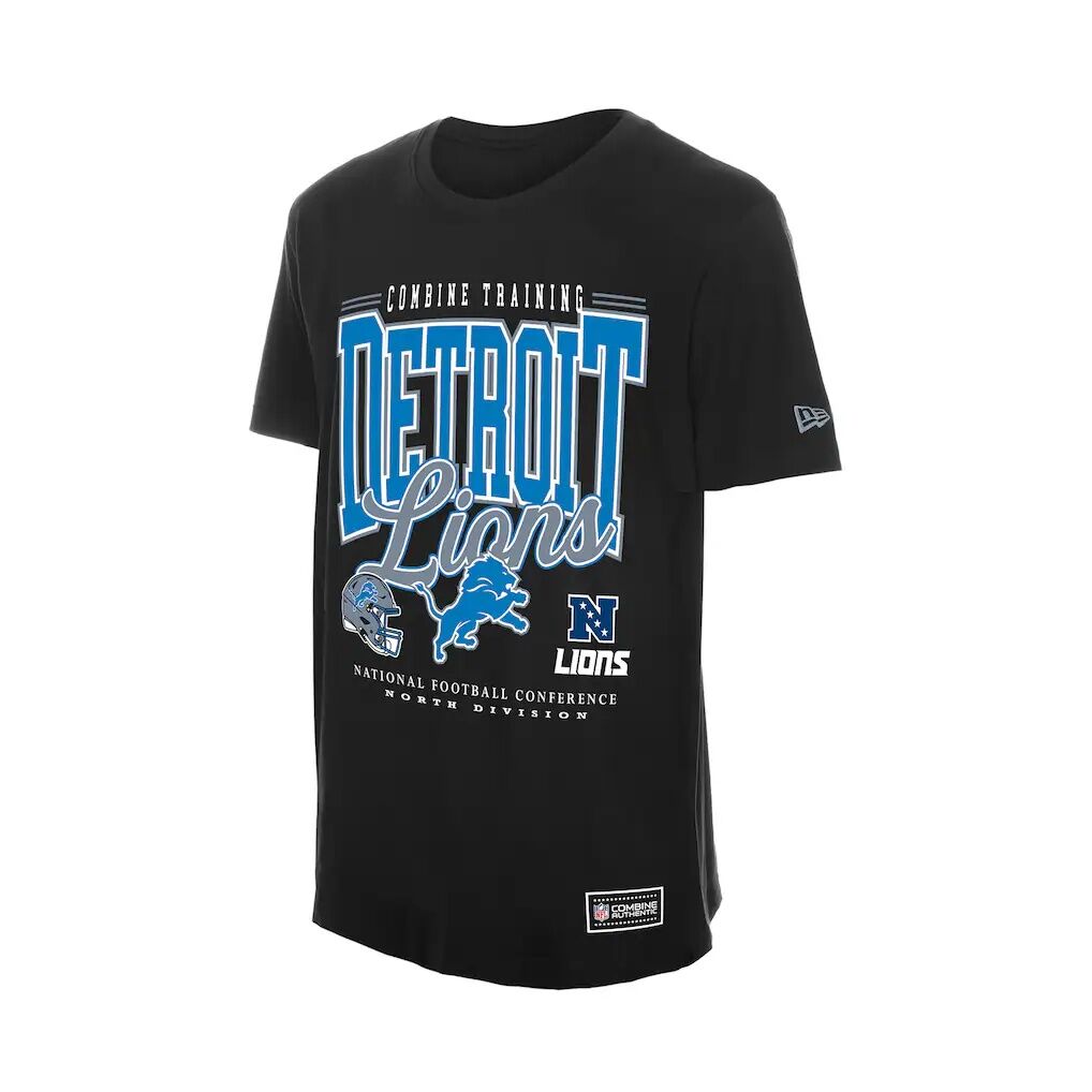 Detroit Lions New Era Combine Authentic T-Shirt