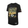Green Bay Packers New Era Combine Authentic T-Shirt - Black - Detail View
