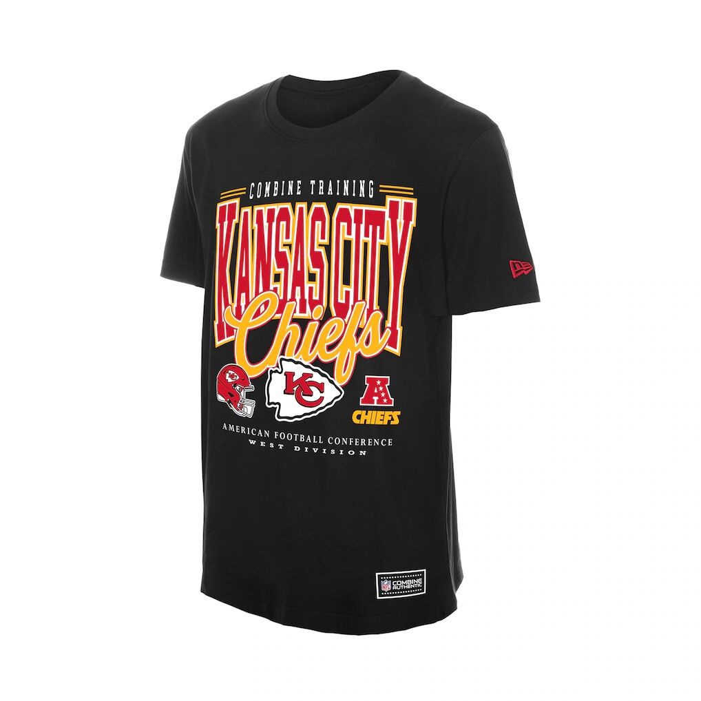 Kansas City Chiefs New Era Combine Authentic T-Shirt