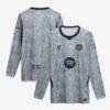 Barcelona Nike 2026/27 Away Stadium Replica Long Sleeve Goalkeeper Jersey - Gray - Front View