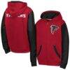Atlanta Falcons Outerstuff Youth Stadium Colorblock Full-Zip Hoodie - Red - Front View
