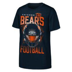 Chicago Bears Outerstuff Youth Full Gear T-Shirt - Navy - Front View