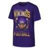 Minnesota Vikings Outerstuff Youth Full Gear T-Shirt - Purple - Front View