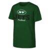 New York Jets Outerstuff Youth Top Pick T-Shirt - Green - Side View