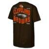 Cleveland Browns Outerstuff Youth Top Pick T-Shirt - Brown - Detail View
