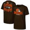 Cleveland Browns Outerstuff Youth Top Pick T-Shirt - Brown - Front View