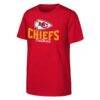 Kansas City Chiefs Outerstuff Youth Top Pick T-Shirt - Red - Side View