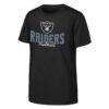 Las Vegas Raiders Outerstuff Youth Top Pick T-Shirt - Black - Side View