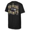New Orleans Saints Outerstuff Youth Top Pick T-Shirt - Black - Detail View