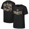 New Orleans Saints Outerstuff Youth Top Pick T-Shirt - Black - Front View