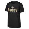 New Orleans Saints Outerstuff Youth Top Pick T-Shirt - Black - Side View