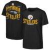 Pittsburgh Steelers Outerstuff Youth Top Pick T-Shirt - Black - Front View