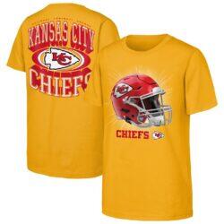 Kansas City Chiefs Outerstuff Youth Winning Mentality T-Shirt - Gold - Front View
