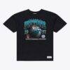 Detroit Pistons Mitchell & NessCore Graphic T-Shirt - Black - Front View