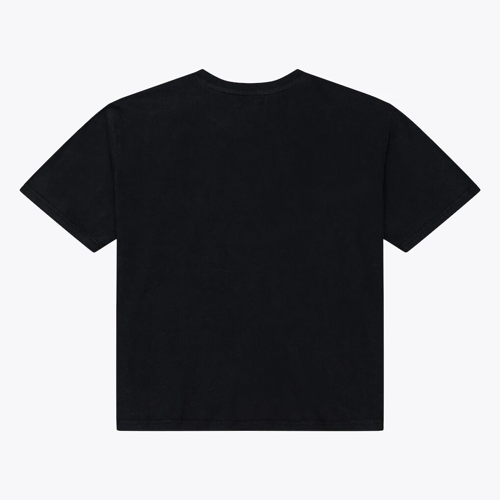 Chicago Bulls Mitchell & Ness Women's Street Graphic Boxy Crop T-Shirt