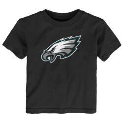 Philadelphia Eagles Outerstuff Infant Primary Logo T-Shirt - Black - Front View