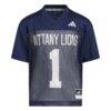 Penn State Nittany Lions adidas Youth Tailgate Jersey - Navy - Side View