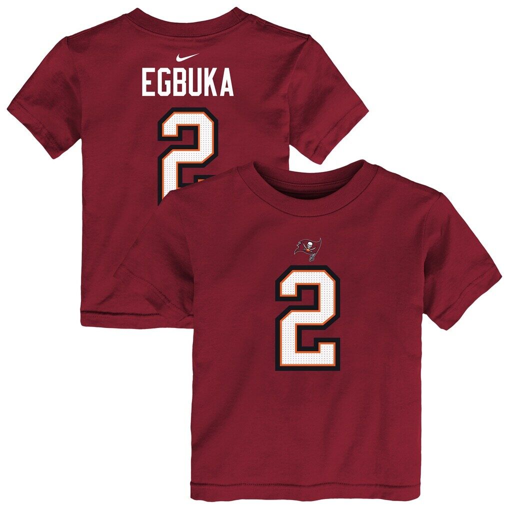 Emeka Egbuka Tampa Bay Buccaneers Nike Toddler Player Name & Number T-Shirt