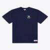North Carolina Tar Heels Mitchell & Ness Core Icon T-Shirt - Navy - Front View