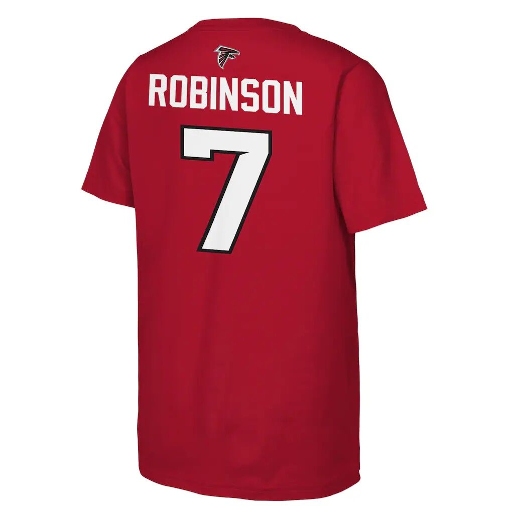 Bijan Robinson Atlanta Falcons Outerstuff Youth Name & Number T-Shirt